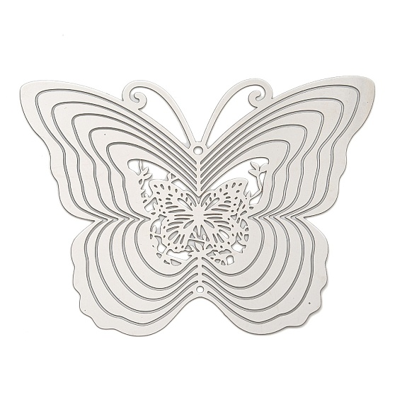 201 подвески-бабочки из нержавеющей стали с лазерной резкой