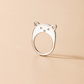 Cute Hedgehog Ring - Minimalist Fashion Jewelry for Men and Women