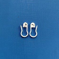 Снежный Пластиковые штыри калабаша, Маркер вязальной строчки, снег, 23 мм, 1000 шт / пакет