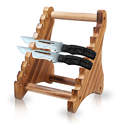 Цвет Древесины Деревянные подставки для демонстрации мечей, держатель для меча катаны, деревесиные, 17x16.5x21.5 см