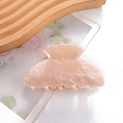 Розовый Акриловые заколки для волос на когтях, для женщин девушек, туманная роза, 50x85 мм