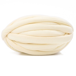 Кукурузный Шелк Полиэфирная пряжа, толстая пряжа для ручного вязания пледа, супермягкая гигантская пряжа для вязания руками, объемная пряжа, цвет колоса кукурузы, 20 мм