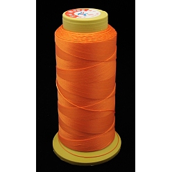 Оранжевый Нейлоновой нити швейные, 9 -ply, катушка шнура, оранжевые, 0.55 мм, 200 ярдов / рулон