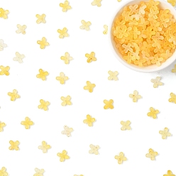 Золотистый 50g металлические колпачки из акрилового бисера с ажурной резьбой, цветок, золотые, 11.5x11.5x3 мм, отверстие : 1.5 мм