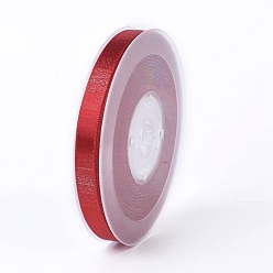 Schamottestein Doppelseitiges Polyester-Satinband, mit metallisch silberner Farbe, Schamottestein, 3/8 Zoll (9 mm), ungefähr 100 Yards / Rolle (91.44 m / Rolle)