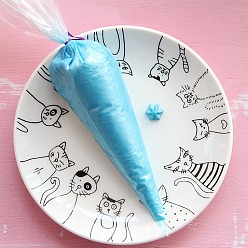 Небесно-голубой Кремовый клей для имитации взбитого торта, крем для моделирования поделок для телефона, украшение для рукоделия, голубой, 15x4 мм