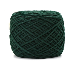 Темно-Зеленый Шерстяная пряжа, для одежды шарфы свитера шали шапки, темно-зеленый, 5 мм