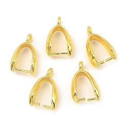 Золотой Ламелирование латуни, долговечный, золотые, 14x9x4.5 мм, отверстие : 1.6 мм, штифты : 1 мм