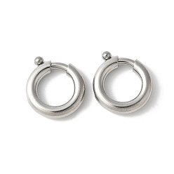 Нержавеющая Сталь Цвет 316 пружинные кольца из хирургической нержавеющей стали, кольцо, цвет нержавеющей стали, 17.5x17.5x4 мм, отверстие : 10.5 мм