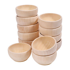 Мокасин Деревянная чаша, дисплей украшения, детские игрушки, мокасин, 58.5x29 мм