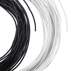 (52) Непрозрачная лаванда 40м 2 цвета проволока с эффектом памяти для изготовления шляпных заколок, разноцветные, 1.5 мм, 20 м / цвет