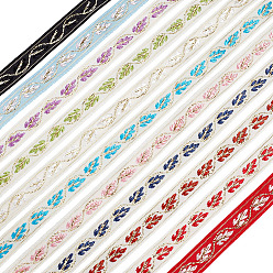 (52) Непрозрачная лаванда 22 ярды 11 цвета полиэфирные ленты, лист, разноцветные, 1/2 дюйм (12 мм), 2 ярды / цвет