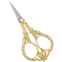 Птица 1 ножницы из нержавеющей стали для ПК, ножницы для вышивания, швейные инструменты, золотые, птица, 117x53.5x6 мм