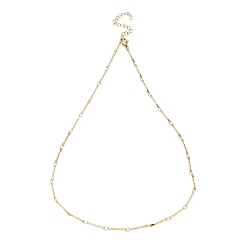 Золотой Ионное покрытие (IP) 304 ожерелья-цепочки из звеньев нержавеющей стали, золотые, 17.56 дюйм (44.6 см)