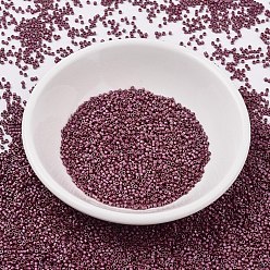 (DB2308) Matte Opaque Glazed Trillium Red AB MIYUKI Delica Beads, Cylinder, Japanese Seed Beads, 11/0, (DB2308) Matte Opaque Glazed Trillium Red AB, 1.3x1.6mm, Hole: 0.8mm, about 2000pcs/bottle, 10g/bottle