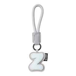 Letter Z Декоративный кулон в виде буквы из искусственной кожи, для украшения сумки, Письмо Z, 200 мм