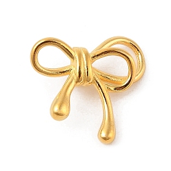 Золотой 925 стерлингов серебряные подвески, Подвески-бантики с 925 штампом, золотые, 15x16.5x5.5 мм, отверстие : 1.8 мм