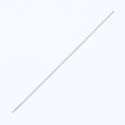 Платина Железная бисероплетение, с крюком, для будды 3 -для гуру бусины, нитеводитель, платина, 11x0.05 см