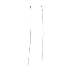 Real 14K Gold Filled 1/20 14k позолоченные булавки с шаровидной головкой, real 14 k золото заполнено, 38 мм, Руководитель: 1 mm, 22 датчик