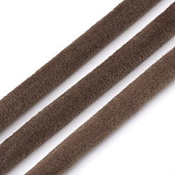 Terre De Sienne Cordon de velours, Sienna, 6mm, environ 54.68 yards (50m)/paquet
