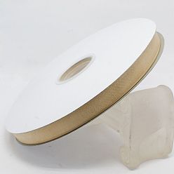Светло-коричневый Полиэстер органза лента, загар, 1/2 дюйм (13 мм), 200 ярдов / рулон (182.88 м / рулон)