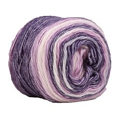 Темно-синий  Шифер Полиэфирная пряжа, для вязания крючком принадлежности, темный сланец синий, 2.5 мм, около 306.21 ярдов (280 м) / моток