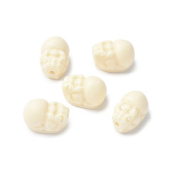 Желтая Старая Ткань  Натуральные бусины тагуа фурнитура для ювелирных изделий, овальные, Гайка бисера, старое кружево, 10.5x10.5x15.5 мм, отверстие : 1.6 мм