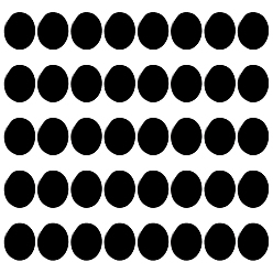 Черный 40 акриловые плоские круглые подставки для фигурок, чёрные, 4x0.2 см