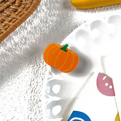 Темно-Оранжевый Заколки из кожи аллигатора из ацетата целлюлозы, аксессуары для волос для женщин и девочек, темно-оранжевый, 29x38 мм