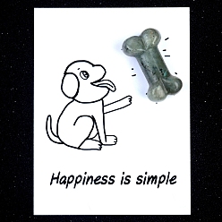 Лабрадорита Натуральный лабрадорит резные фигурки орнамент, для домашнего украшения рабочего стола, Подарочная карта своими руками с вдохновением, собаке кость, 20x35 мм