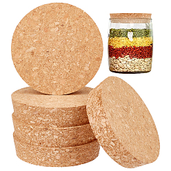 Цвет Древесины Пробка из дерева, бутылочные тампоны, плоско-круглые, деревесиные, 91x85x20 мм