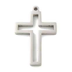 Нержавеющая Сталь Цвет Не тускнеющие 304 подвески из нержавеющей стали с лазерной резкой, корсетное очарование, цвет нержавеющей стали, 32.5x22x2.8 мм, отверстие : 2 мм