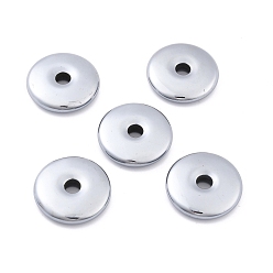 Терагерцовый камень Кулоны из терагерцового камня, матовые, Плоский круглый / диск, 30x6.5 мм, отверстие : 6.3 мм