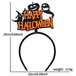 Слово Ленты для волос из ткани на Хэллоуин, аксессуары для волос для украшения вечеринок, слово, 250x160 мм