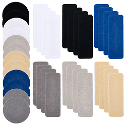 (52) Непрозрачная лаванда Ремонт обуви замена каблука синтетической резины, разноцветные, 60x20x1 мм, 6 ящики