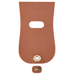 Светло-коричневый 1чехол для сумки из искусственной кожи, с легкосплавными застежками-замками, аксессуары для замены сумок, античная бронза, светло-коричневый, 23.1x13.5x0.15~2.2 см, отверстие : 1 мм