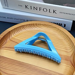 Синий Заколки для волос tpee claw, треугольные, синие, 49x114x50 мм