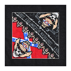 Hat Хэллоуин хлопковые повязки на голову, шарф бандана, гетры шеи, бесшовные головные уборы, для бега на свежем воздухе, рисунок шляпы, 540x540 мм