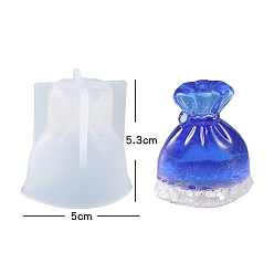 Bag Украшения своими руками, пищевая силиконовая форма, пресс-формы, формы для литья смолы, для уф-смолы, изготовление изделий из эпоксидной смолы, пакет, 53x50 мм