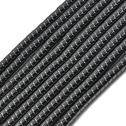 Немагнитные Гематит Сорта aa немагнитные синтетические гематитовые бисерные нити, Heishi бусы, Плоский круглый / диск, 4.5x2.5 мм, отверстие : 1 мм, около 160 шт / нитка, 16 дюйм