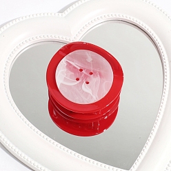 Другие Милые заколки для волос с когтями из ацетата целлюлозы (смолы), аксессуары для волос для женщин девушка, красные, , 50x60 мм