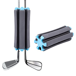 Gray ABS & PET Portable Golf Club Storage Stand, Gray, 144x55.5mm