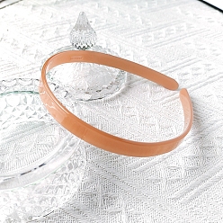 Сэнди Коричневый Простые ленты для волос из ацетата целлюлозы (смола), аксессуары для волос для женщин девушка, песчаный коричневый, 110 мм