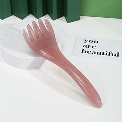 Розово-Коричневый Смоляные массажные палочки, массажные инструменты, гуа-ша соскабливающая палочка, розово-коричневый, 160x50 мм