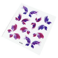 Farbig Körperkunst Tattoos, temporäre Tattoos Papier Aufkleber, Schmetterling, Farbig, 10x10 cm