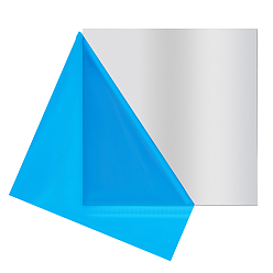 Платина Алюминиевый лист, для лазерной резки, точность обработки, изготовление пресс-форм, квадратный, платина, 20.1x20.1x0.3 см