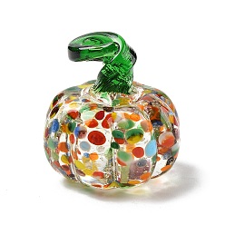 Тыква Оформление витрин лэмпворк, для домашнего офисного стола, тыква, 35~38.5x35~36x35~36 мм