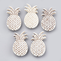 Wheat Synthetic Magnesite Beads, Pineapple, Wheat, 58~60x32x12~13mm, Hole: 1.5~2mm