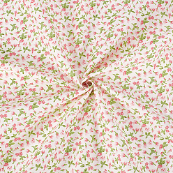 Cerise 2 Tissu en coton à motif floral imprimé, accessoires du vêtement, cerise, 1600x0.2mm