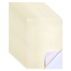 Mocasín 50Pegatinas autoadhesivas de papel, Rectángulo, mocasín, 298x211x0.1 mm